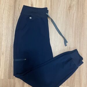 FIGS Technical Collection Navy Scrub Jogger Pants